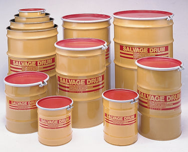 55 Gallon Steel Salvage Drum - 16/16/16 Gauge